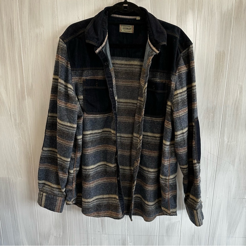 Mens Jeremiah vintage workwear button up western wear‎ xlarge xl